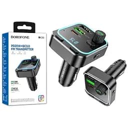 FM-модулятор BC53 Borofone BC53 PD20W+QC3.0