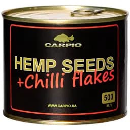 Зернова суміш Carpio Hemp Seeds+Chilli flakes 0.5 l