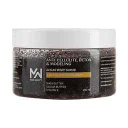 Антицеллюлитный скраб для тела Кофе с корицей Mak Malvy 250 мл