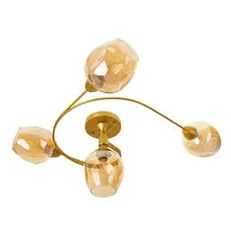 Люстра потолочная Brille в спальню E27 60W G (BR-01 612C/4)