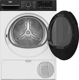 Beko Сушильна машина тепловий насос, 8кг, A++, 60см, дисплей, підсвітка барабану, пар, білий - мініатюра 3