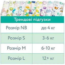 Підгузки Offspring Dinoland розмір NB до 4 кг 56 шт. (DP-OI-FAT-NB56P-DNL) - мініатюра 10