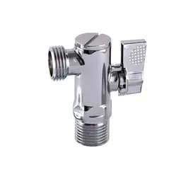 Кран кульовий кутовий з фільтром Solomon 1/2″x3/4″ А7041(7043) 000001162 - мініатюра 4