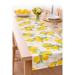 Ранер Ecotton Duck Лимоны водоотталкивающий 45х90 см (25269)