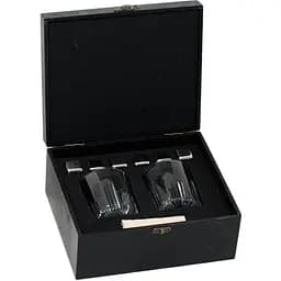 Подарунковий набір Whiskey Stones "Сталевий" №2 Selecta