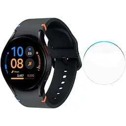 Захисне скло Watchbands Samsung Galaxy Watch FE SM-R861 Black (SM-R861NZKASEK) - 1шт (WB000FE1INBLACK)