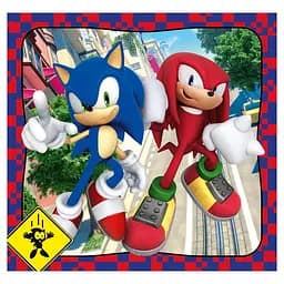  Пазл 3 в 1 Clementoni Sonic: 3 картинки по 48 елементів (25320) - мініатюра 3