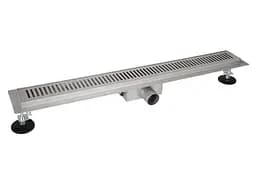 Линейный трап Qtap Taurus FA500 из нержавеющей стали, с сухим затвором QTTAUFA500