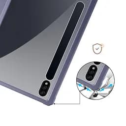 Чохол TPUCristal SlimTPU Spen holder Samsung Galaxy Tab S9/S9 Fe Фіолетовий - мініатюра 6