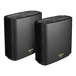 ASUS Маршрутизатор ZenWiFi XT8 2PK V2 black AX6600 3xGE LAN 1x2.5GE WAN 1xUSB3.1 WPA3 OFDMA MESH - мініатюра 2