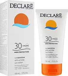 Солнцезащитное молочко против морщин SPF30 Anti-Wrinkle Sun Lotion Declare 150 мл (тестер)