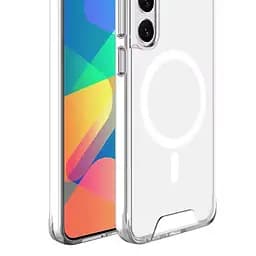 Чохол Epik TPU Space Case with MagSafe для Samsung Galaxy S24 FE Прозорий - мініатюра 2