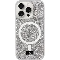 Чохол The Bling World Bling World Rock Diamond with MagSafe для Apple iPhone 13 Pro (6.1") Silver