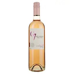 Вино G7 Merlot Rose, розовое, полусухое, 12,5%, 0,75 л (8000009377850)