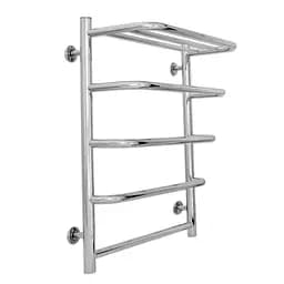 Полотенцесушитель Laris Стандарт П5 500x660 с полкой 71207570, Хром