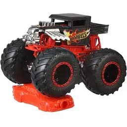 Машинка внедорожник Hot Wheels Monster Trucks Stars Stripes базовая красная (FYJ44)