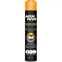 Засіб для очищення машинок для стриження та електробритв Nishman Shaver Cleaner 5 in 1