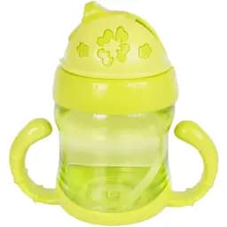 Поїльник Mega Zayka з трубочкою 150 мл MGZ-0321 (Lime) 