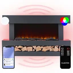 Камін електричний KLARSTEIN Studio Light & Fire 3 Smart (10038384) - мініатюра 8