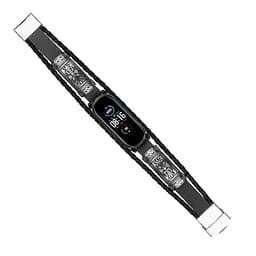 Ремінець вінтажний Carprie для фітнес-браслета Xiaomi Mi Band 5 і 6 Type D Black black - мініатюра 5