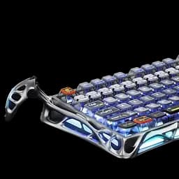 Клавіатура Gravastar Mercury K1 Special Edition - Interstellar Silver - мініатюра 3