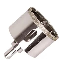 Свердло корончате Alloid Building Tools алмазне по склу та кераміці 60 мм з центрувальним свердлом (GS-70060)