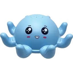 Детская игрушка для игры в ванной Bambi Осьминог-Фонтан синяя 2020(Blue) 