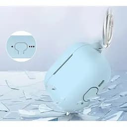 Чохол AhaStyle Colorful Silicone Case для AirPods 4 Sky Blue [133817] - мініатюра 4