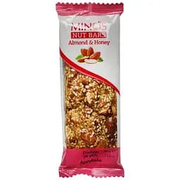 Батончик Minos Миндаль с медом 60 г
