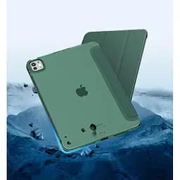 Чохол-книжка BeCover Tri Fold Hard для Apple iPad Pro 11" M4 2024 Dark Green (711727) - мініатюра 4