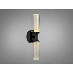 Бра LED Romin чорний хром 5 Вт циліндричні плафони