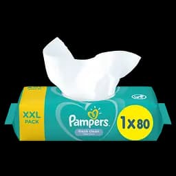 Дитячі вологі серветки Pampers Sensitive 80 шт. - мініатюра 2