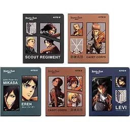 Набор тетрадей Kite Attack on Titan 24 листа в линию 20 шт. (AT24-239)