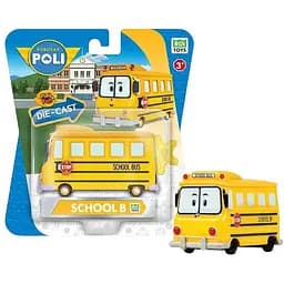 Колекційна машинка Roi Visual Робокар Скулбі Die Cast металева жовта (MRT-0610) - мініатюра 3