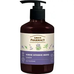 Жидкое мыло для интимной гигиены Зеленая Аптека Шалфей 370 мл