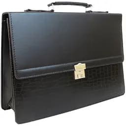 Діловий портфель зі штучної шкіри Portfolio 40х28х6-12 см sum0025042