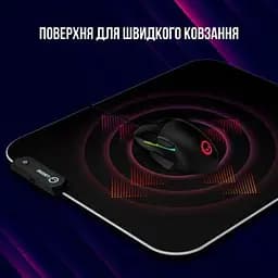 Килимок для мишки Lorgar Steller 913 RGB USB Black (LRG-GMP913) - мініатюра 6