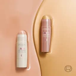 Хайлайтер-стік для обличчя L'Oreal Paris Lumi Le Glow 630 Glowy Creme Chic 6.5 г - мініатюра 2