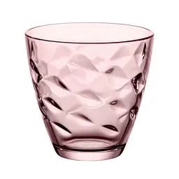 Склянка Bormioli Rocco Flora Azzurro Lilla, рожевий, 260 мл, 6 шт. (384410V42021990)