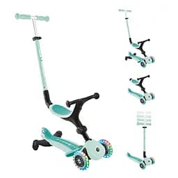 Самокат Globber Go Up Active Lights 360 колеса світяться до 20/50кг від 1 року м'ятний (749-206) - мініатюра 3