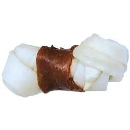 Ласощі для собак кістка вузлова з м'ясом качки 11 см Croci KingBone Duck 2 шт/уп