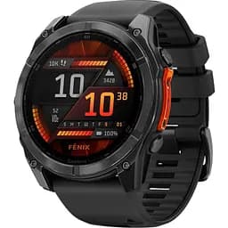 Смарт-часы Garmin Fenix 8 AMOLED 51mm Slate Gray with Black Silicone Band (010-02905-00) [115050]