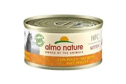 Вологий корм для кошенят Almo Nature HFC Cat Kitten, курка, 70 г (9105H)