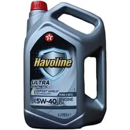 Масла моторные Texaco Havoline Ultra 5W-40 Acea A3/B3/B4/API SN/CF 4 л (28763)