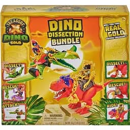 Ігровий набір Treasure X Dino Gold Динозавр та Птеродактиль зі скарбами Золото динозаврів (123114)