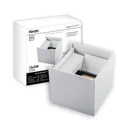 Архитектурный светодиодный накладной светильник Feron DH012 6Вт 4000K белый