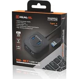 Концентратор Real-El HQ-187 black (EL123110010) - мініатюра 9