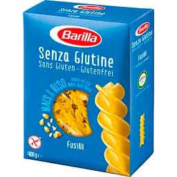 Макаронні вироби Barilla Fusilli Senza Glutine без глютену 400 г - мініатюра 3