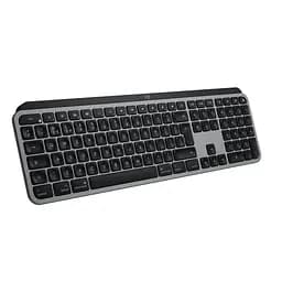 Клавіатура Logitech MX Keys S для MAC Bluetooth/Wireless UA Space Grey (920-011637) - мініатюра 2