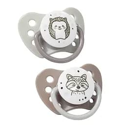 Пустышка силиконовая BabyOno Natural nursing, анатомическая, 6-18 месяцев, 2 шт. (1226/03)